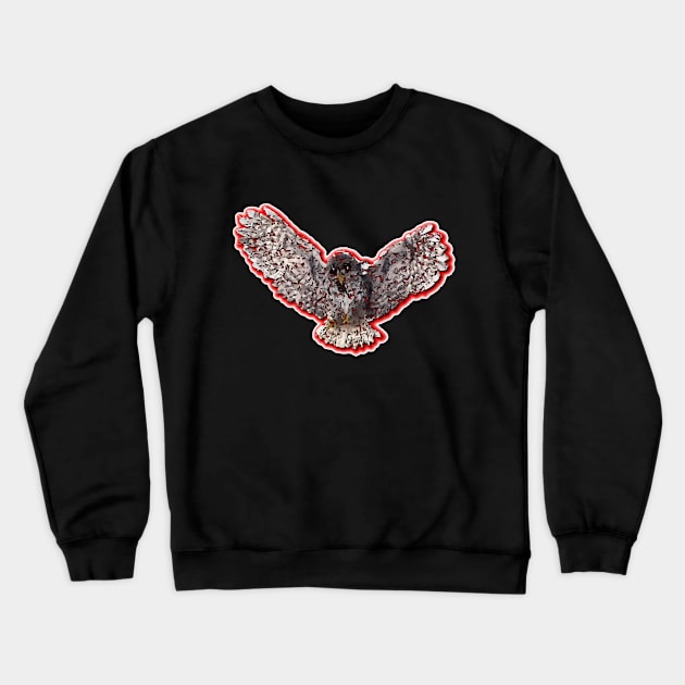 owl Crewneck Sweatshirt by ElArrogante